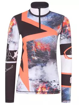 Спортивный лонгслив с принтом