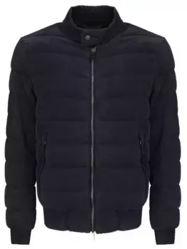 Стеганая куртка из шелка