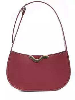 Сумка-хобо кожаная