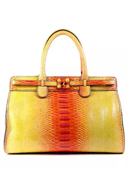 Сумка из кожи питона ZAGLIANI