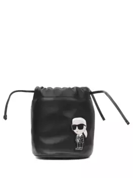 Сумка кожаная K/Ikonik KARL LAGERFELD