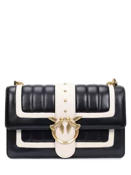 Сумка кожаная Love One Classic Bombe PINKO