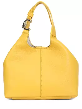 Сумка кожаная с брелоком