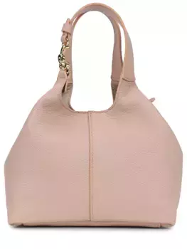 Сумка кожаная с брелоком