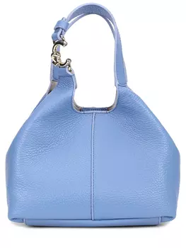 Сумка кожаная с брелоком COCCINELLE