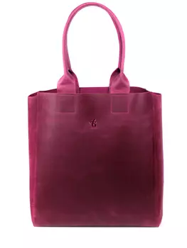 Сумка-шопер кожаная ЗНАТЬ