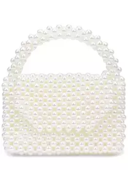 Сумка жемчужная