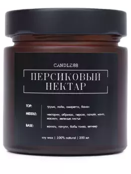Свеча ароматическая Персиковый нектар