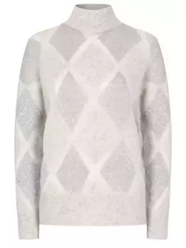 Свитер из шерсти и мохера