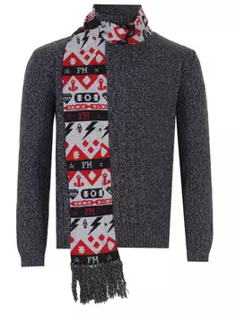 Свитер из шерсти и вискозы FRANKIE MORELLO