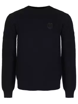 Свитер комбинированный