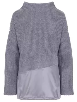 Свитер комбинированный