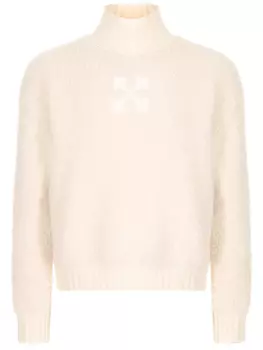 Свитер комбинированный