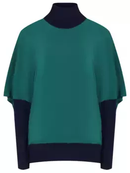 Свитер комбинированный