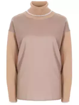 Свитер комбинированный