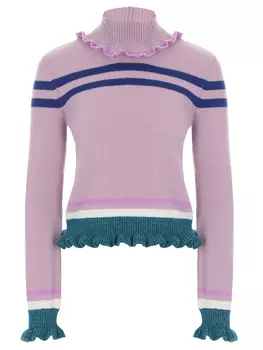 Свитер с воланами VALENTINO PAP