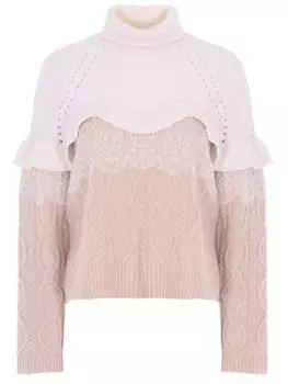 Свитер с высоким воротом