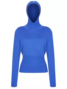 Свитер шелковый с капюшоном FREE AGE