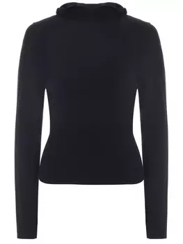 Свитер шелковый с капюшоном FREE AGE