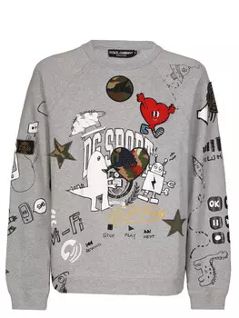 Свитшот хлопковый DOLCE & GABBANA