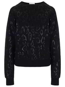 Свитшот с принтом SAINT LAURENT