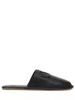 Тапочки кожаные