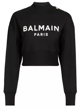 Толстовка хлопковая BALMAIN