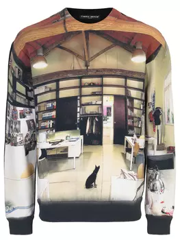 Толстовка хлопковая FRANKIE MORELLO