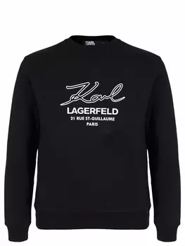 Толстовка хлопковая KARL LAGERFELD