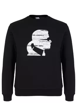 Толстовка хлопковая KARL LAGERFELD