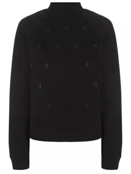 Толстовка хлопковая KL Monogram на флисе