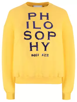 Толстовка хлопковая PHILOSOPHY