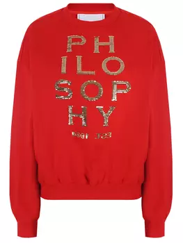 Толстовка хлопковая PHILOSOPHY