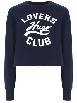 Толстовка хлопковая с принтом