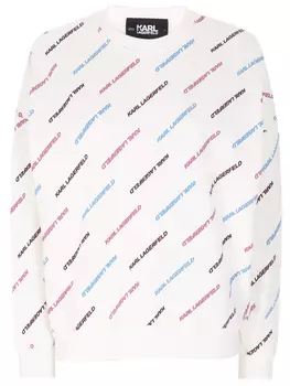 Толстовка хлопковая с принтом