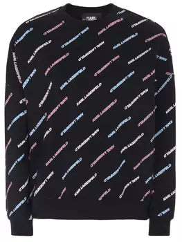 Толстовка хлопковая с принтом