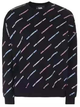 Толстовка хлопковая с принтом