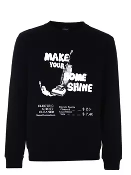 Толстовка хлопковая с принтом