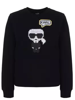 Толстовка хлопковая с принтом