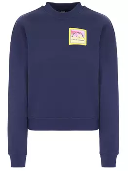 Толстовка хлопковая с принтом KARL LAGERFELD