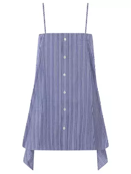 Топ асимметричный хлопковый BALENCIAGA