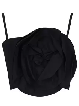 Топ Botanical Rose mini хлопковый WHITE LILY