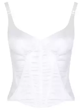 Топ-бюстье атласный