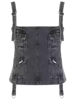 Топ джинсовый BLUMARINE