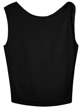 Топ Greek Style Black из хлопка Y.SO