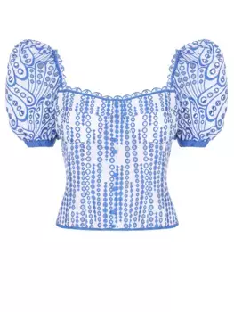 Топ хлопковый