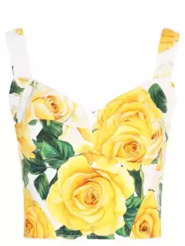 Топ хлопковый DOLCE & GABBANA