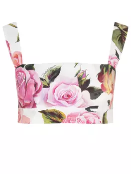 Топ хлопковый DOLCE & GABBANA
