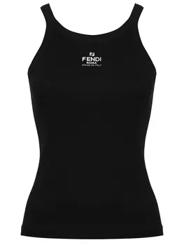 Топ хлопковый FENDI