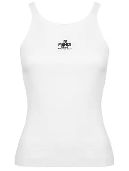 Топ хлопковый FENDI